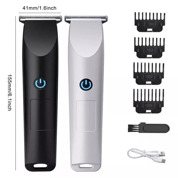 Men Pro Electric Hair Clippers Beard Trimmer Cutting Barber Shaving Machine Black(Logistics Only For USPS.TK/TMEU Only For Self-pickup)