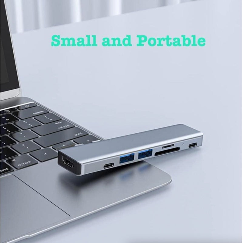 Multiport USB-C Hub Type C To USB 3.0 4K HDMI Adapter For Macbook Pro  Air USA
