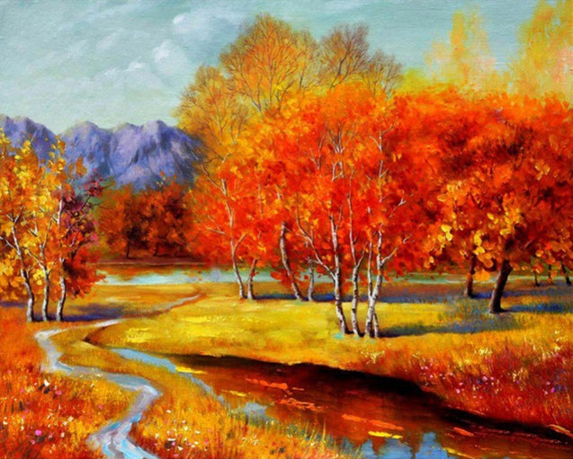 5D Diamond Painting Landscape Decorative Painting