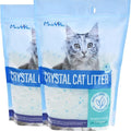 Crystal Cat Litter For Pets, No Caking, Odor Control, Light Weight, Low Dust, Easy To Use