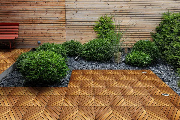 10PC 12inch*12inch High-quality Acacia Wood Modular Flooring, Model 08, Is Easy To Install And Enhances Your Home's Elegance And Comfort.