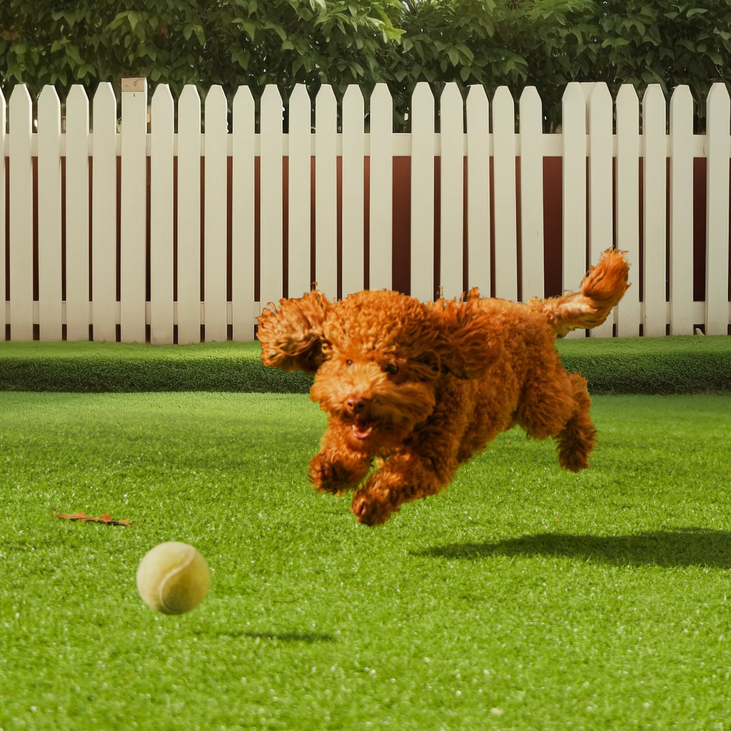 Artifical Grass, 6 X 10 Ft Rug Green Turf, 1.38'Fake Door Mat Outdoor Patio Lawn Decoration, Easy To Clean With Drainage Holes, Perfect For Multi-Purpose Home Indoor Entryway Scraper Dog Mats