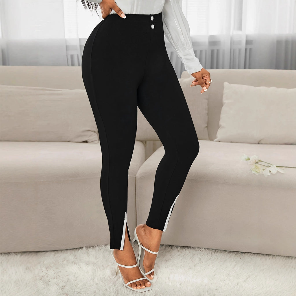 European And American Elegant Commuting Slim-fit Pants