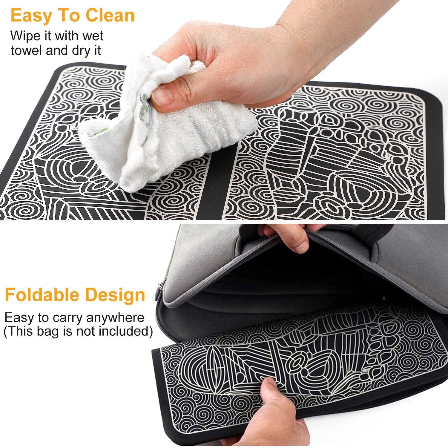 EMS Foot Massage Pad Electric Stimulator Massager Unit Rechargeable Leg Reshaping Muscle Battery Powered Type And Rechargeable Type Options