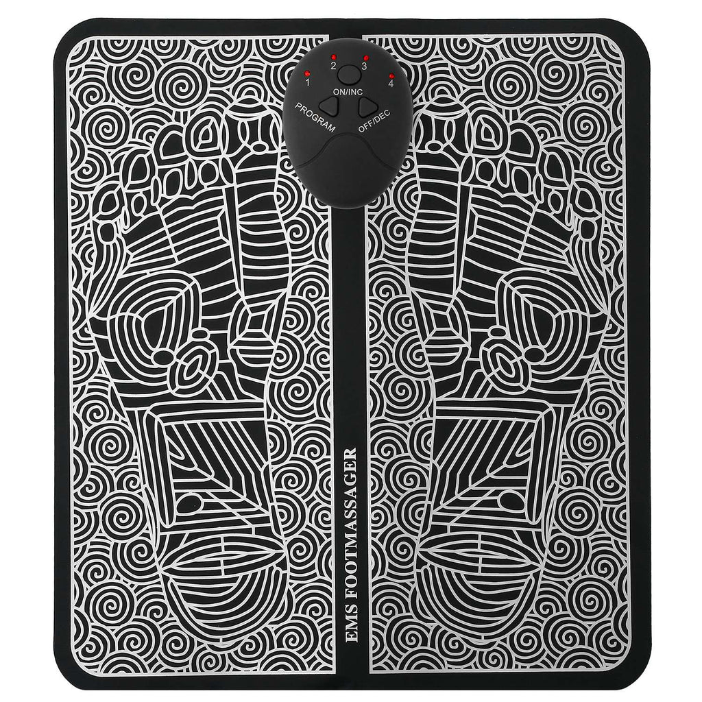 EMS Foot Massage Pad Electric Stimulator Massager Unit Rechargeable Leg Reshaping Muscle Battery Powered Type And Rechargeable Type Options