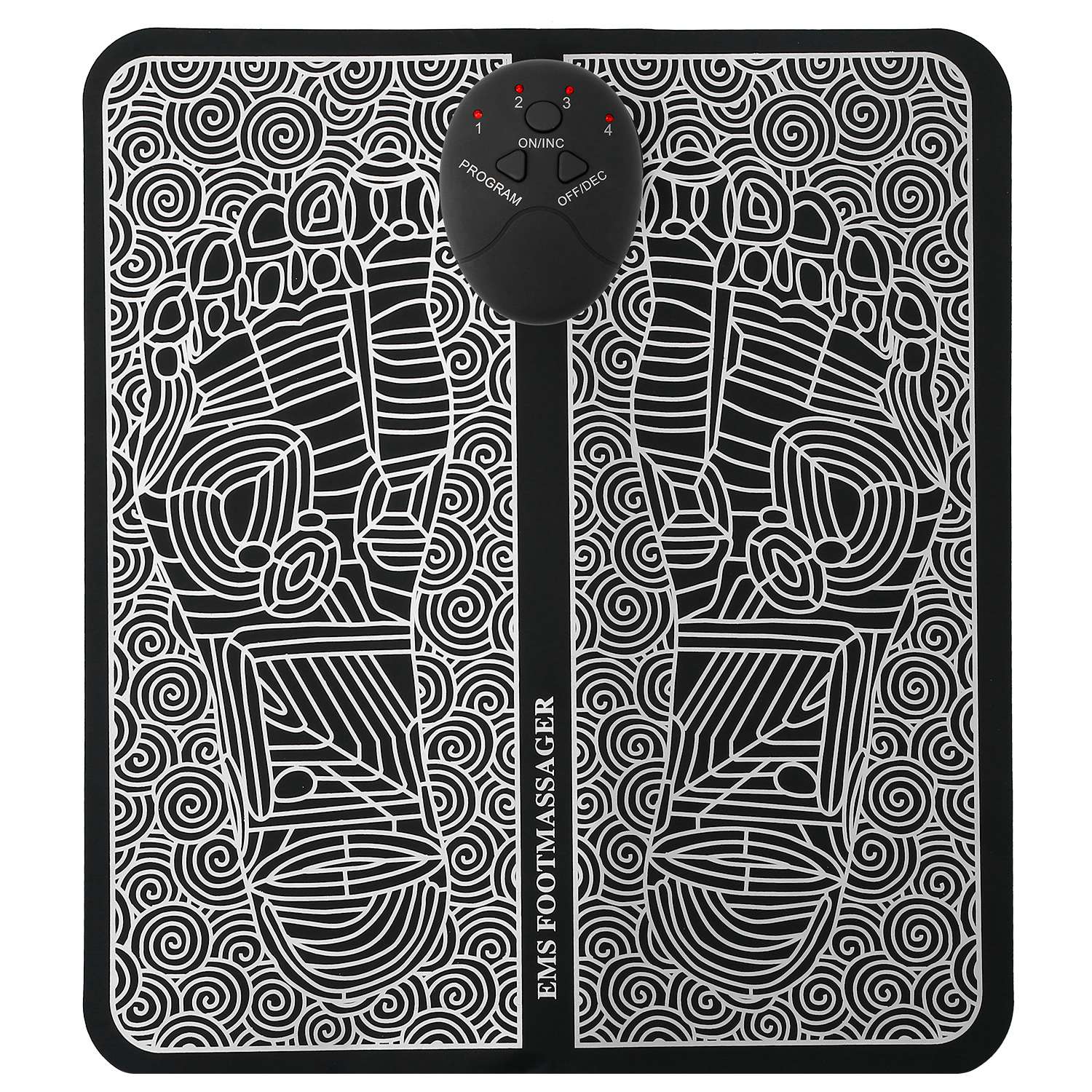 EMS Foot Massage Pad Electric Stimulator Massager Unit Rechargeable Leg Reshaping Muscle Battery Powered Type And Rechargeable Type Options