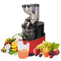 1Pc Cold Press Juicer Machine 300W Electric Slow Masticating Juicer For Whole Vegetable And Fruit With Reverse Function 2 Containers Cleaning Brush Clear Marks Easy Cleaning Fedex Shipping
