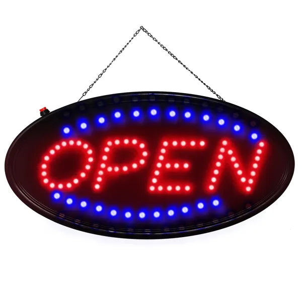 Ultra Bright LED Neon Open Sign  Normal Lighting Store Business Sign Animated Motion