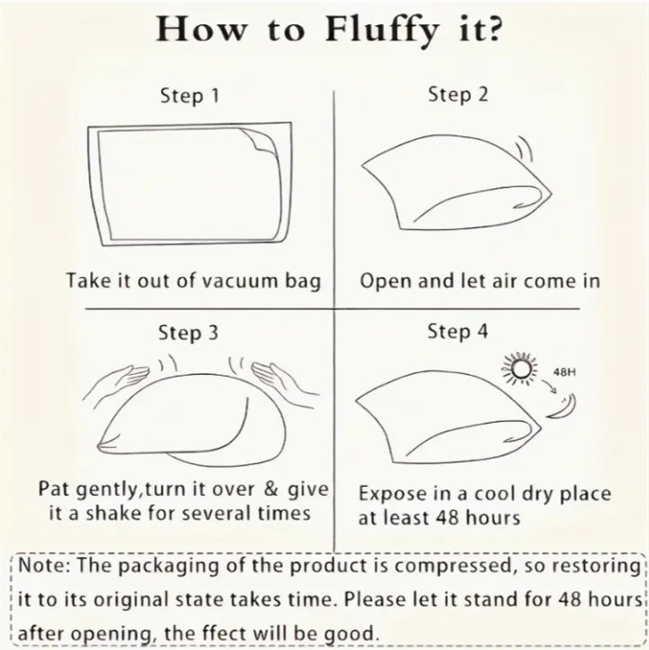 Cooling Breathable Tofu Pillows