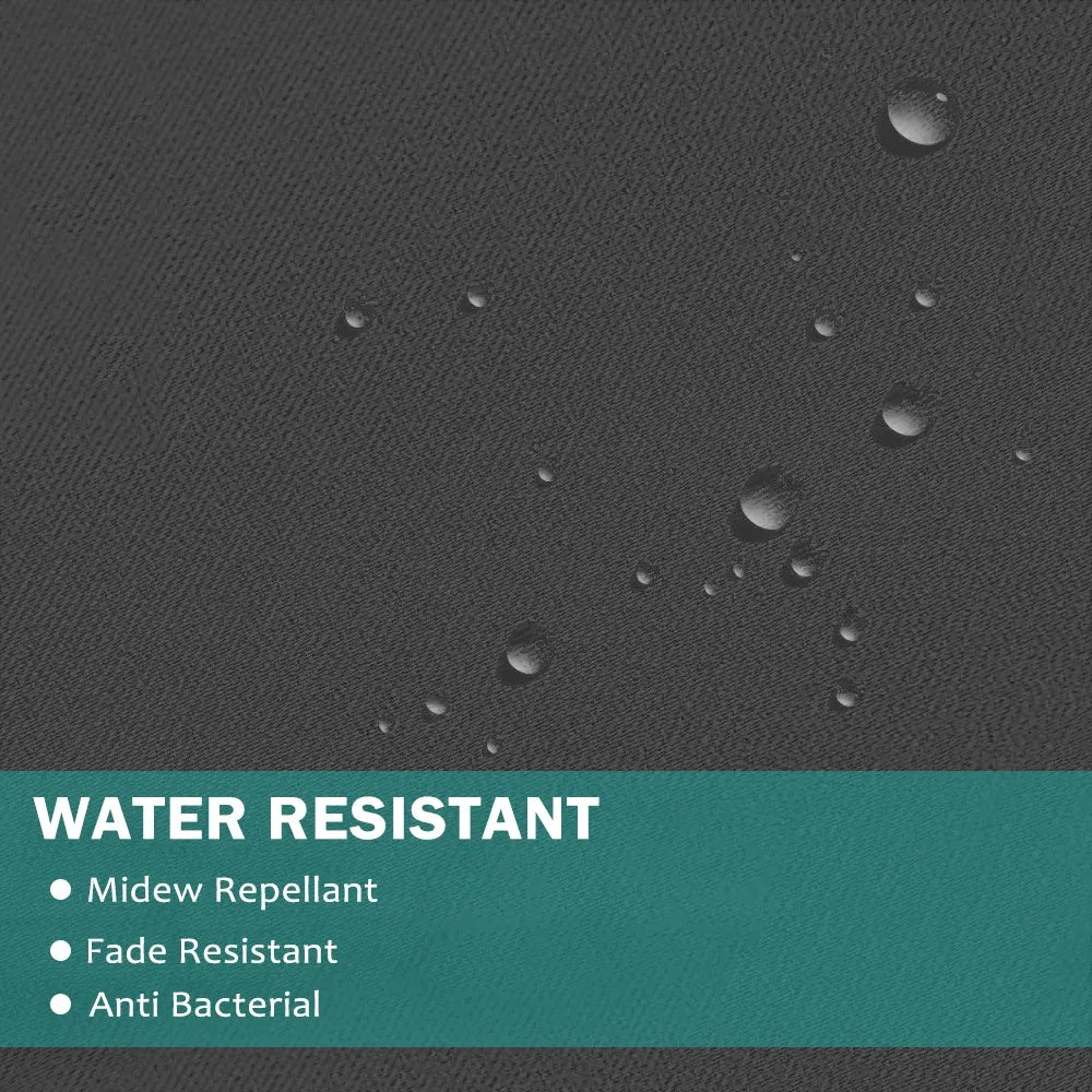 50 In. X 84 In. Indoor Outdoor Grommet Curtain 1 Panel - 3 Color Options Available