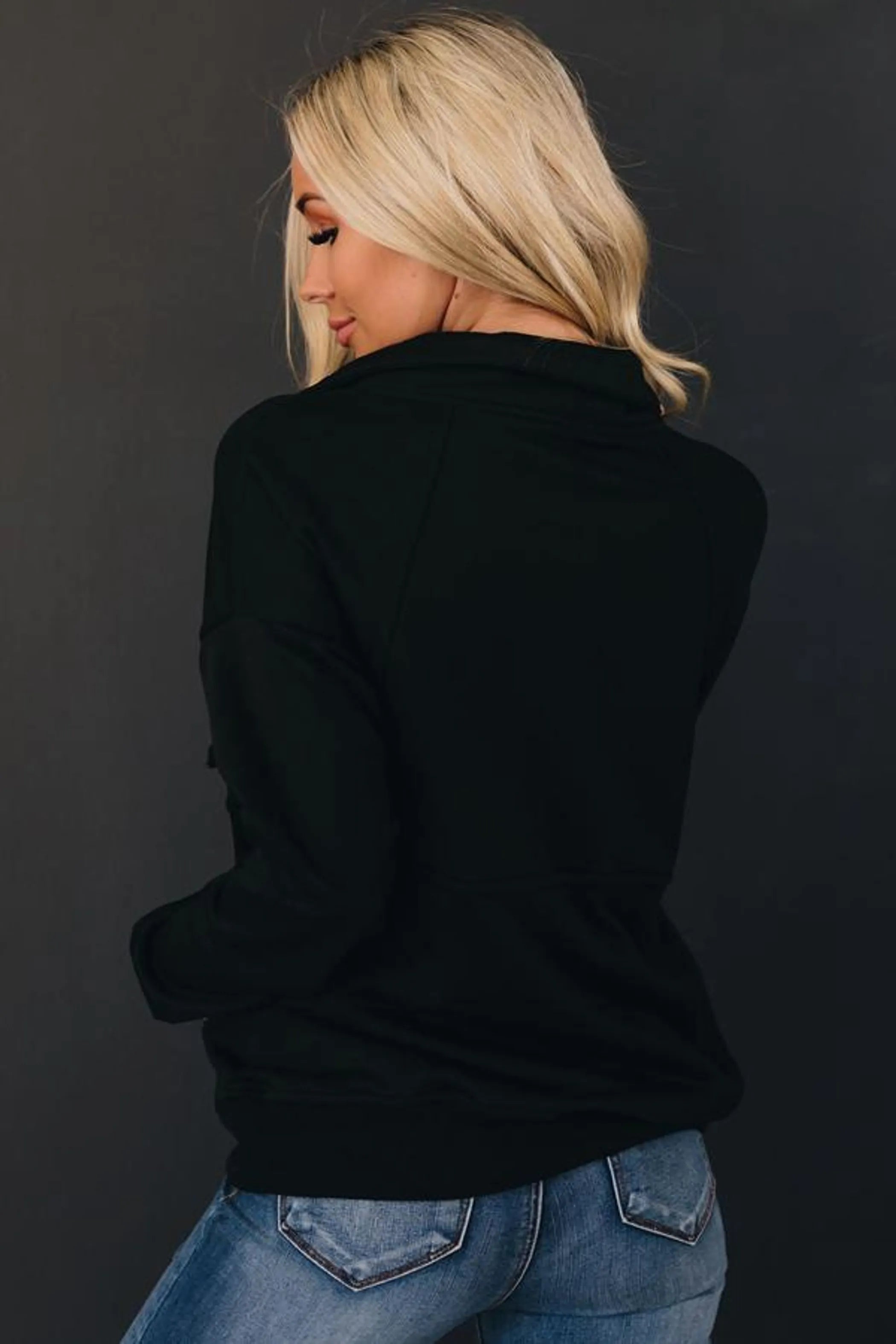 Wonderful World Half Zip Pullover