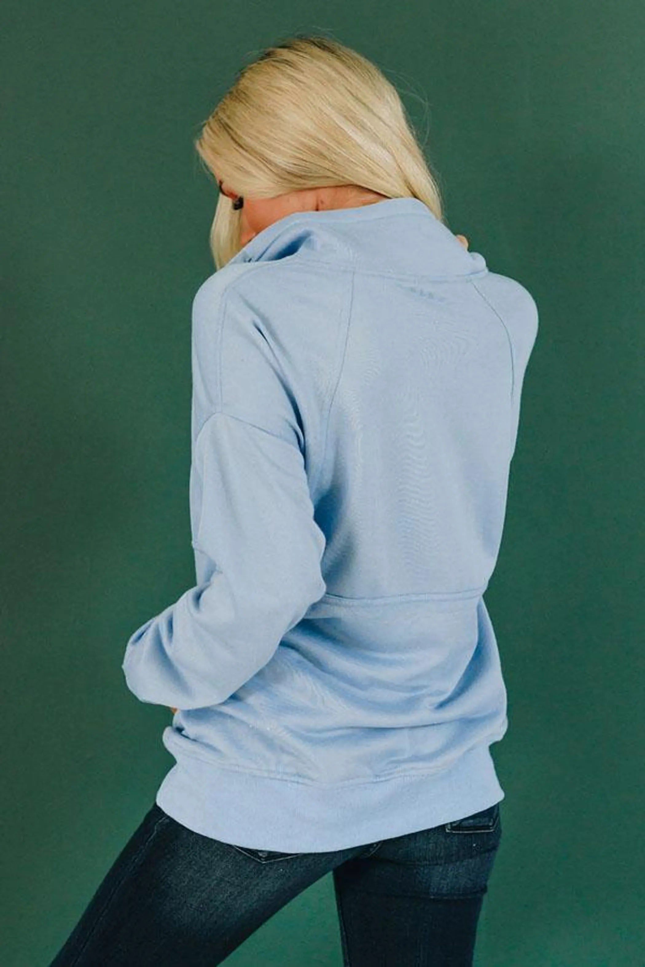 Wonderful World Half Zip Pullover