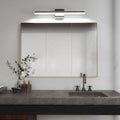 Modern Bathroom Light Fixtures Dimmable LED Vanity Lights Chrome Lamps For Bathover Mirror 24 Inch Vanity Sconces Indoor 12W Bar Lighting For Bathrooms Restroom Bedroom 6000K Wall Light For Bathroom