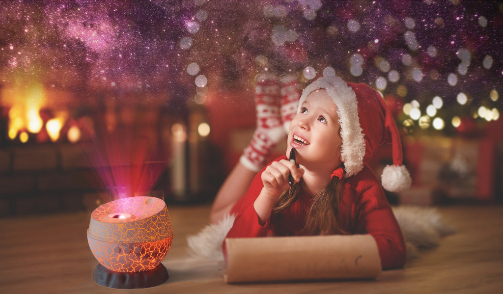 Cross-border Starry Sky Light, Cracked Translucent Dinosaur Egg Starry Sky Projection Light