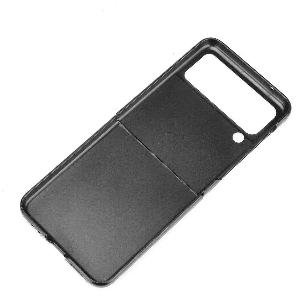 For Galaxy Z Flip 3 5G Slim Folding Leather Shockproof Phone Case Cover