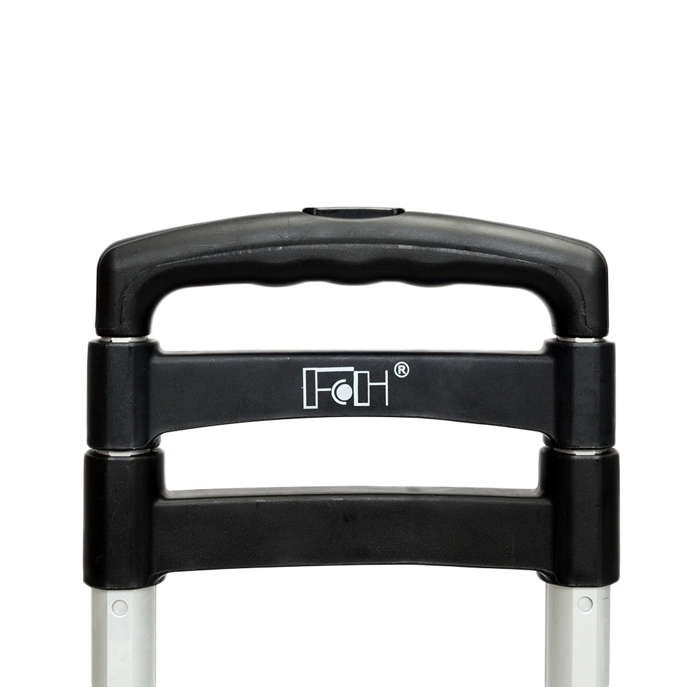 Portable Foldable Telescopic Trolley, Driver's Cart, Luggage Cart, Black