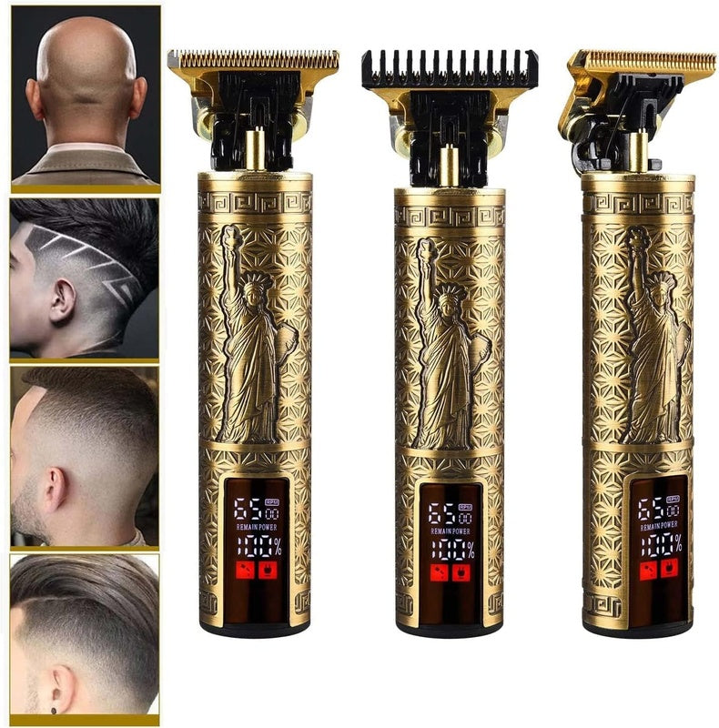 Beard Trimmer Hair Clippers Cordless Hair Cutting Kit Barber Shaving Machine For Men USB Rechargeable 1 PCS