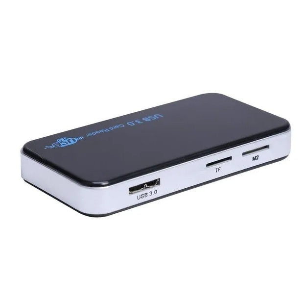 USB 3.0 Memory Card Reader Adapter 5GBPS Fit For CF  TF  SD Micro SD XD M2 MS Card