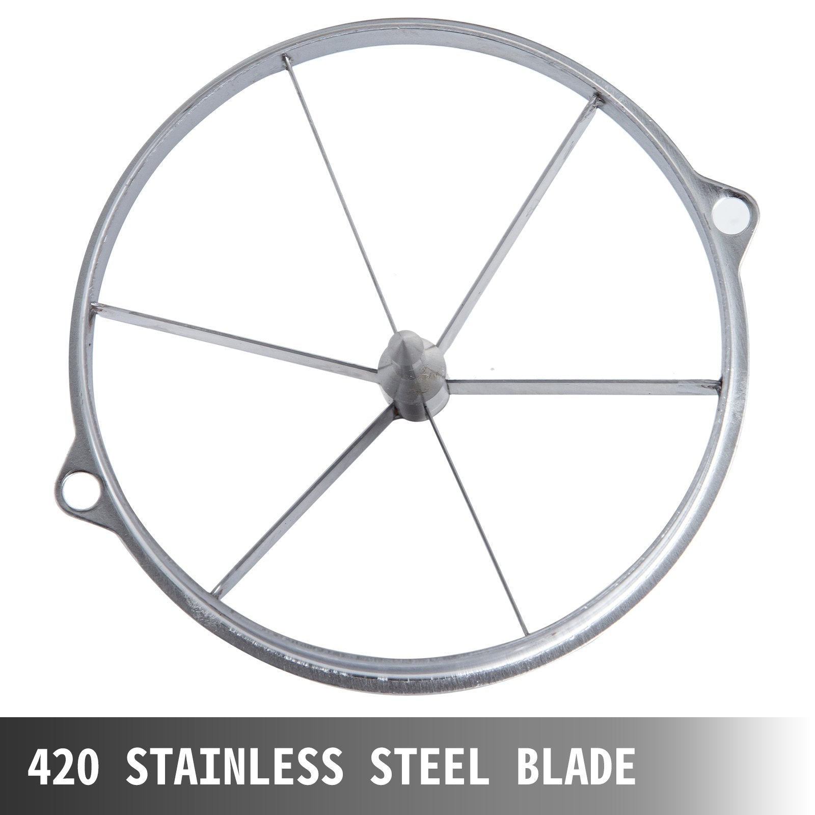 6-Section Commercial Easy Wedger Stainless Steel Blade Fruit Lime Slicer, Lemon Cutter For Home Bar Restaurant