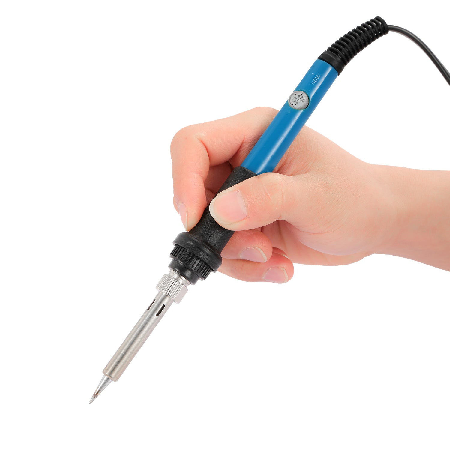 Soldering Iron 110V 60W Adjustable Temperature  PCB Electric Welding Iron With 5Pcs Different Tips