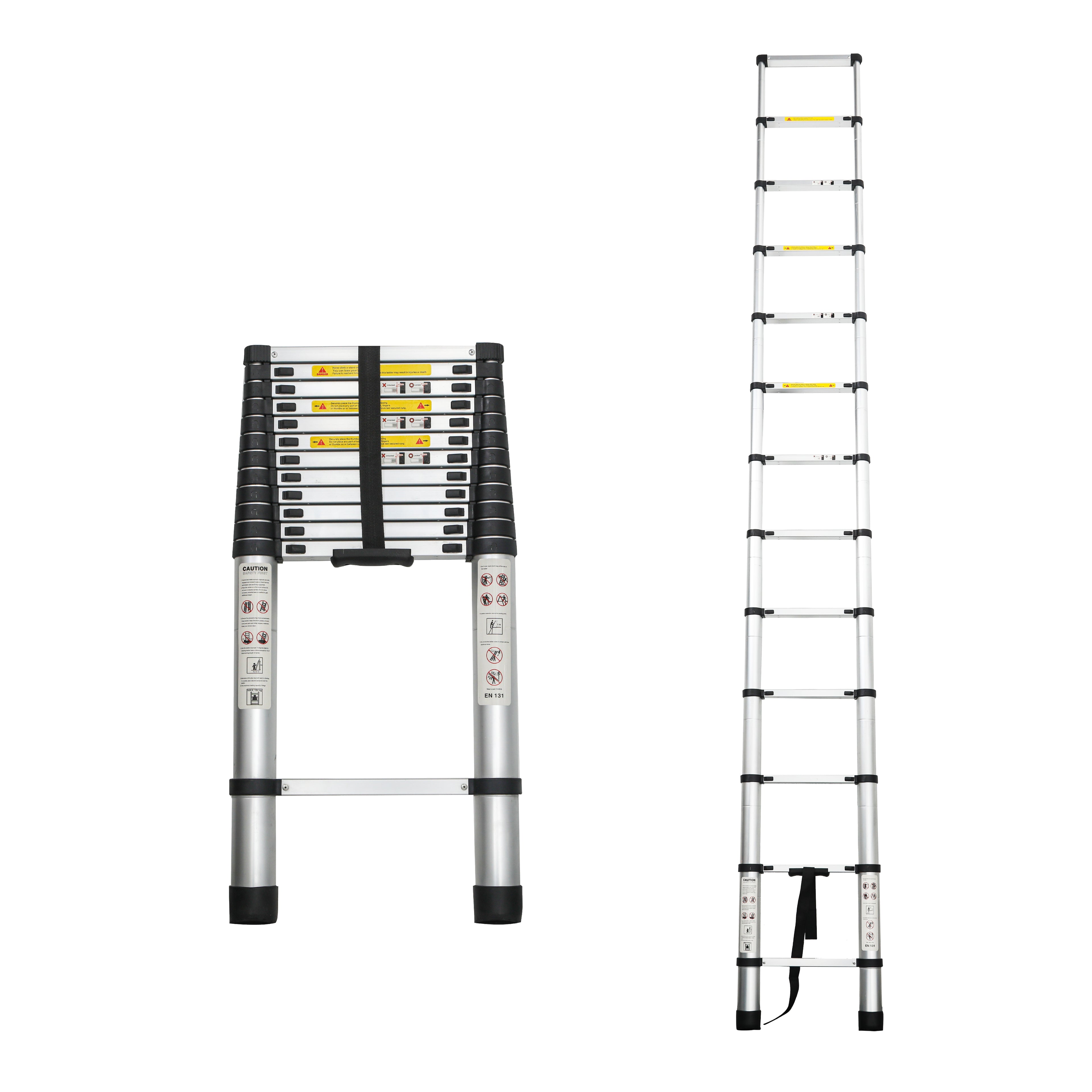 Aluminum Telescoping Ladder For Outdoor Work