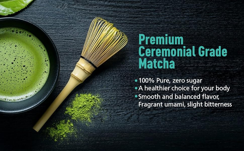 Only Self Pickup--Ceremonial Grade Matcha Green Tea Powder,Premium First Harvest Unsweetened,1 0 0 Pure Matcha ForLattes,Smoothies,and Baking 60g 2.1oz