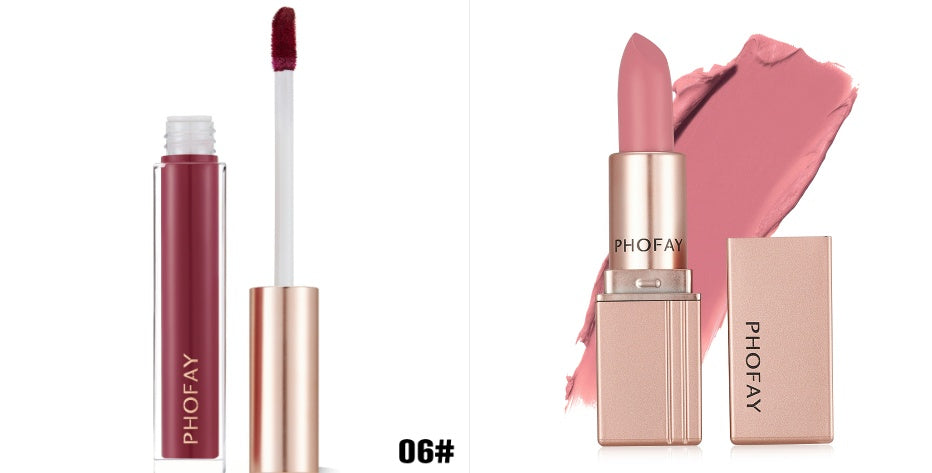 PHOFAY Non-Sticky Lip Gloss