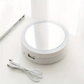 LED Illuminated Makeup Mirror, High-definition Desktop Vanity Mirror, A Must-have For Girls' Dormitories And Bedrooms.